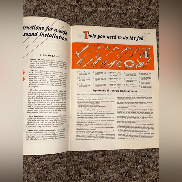 Simplified Electric Wiring Handbook 1960 Sears, Roebuck & Co. Paperback - Picture 4 of 9